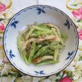 mmameco's cooksnap of when they made ブロッコリーの芯❀じゃこ炒め.