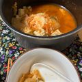 んりおか's cooksnap of when they made とうふキムチスープ.