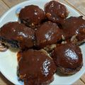 柴犬のお顔☆'s cooksnap of when they made 簡単☆我が家のハンバーグ♡.