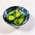みぽぽ37's cooksnap of when they made 白だしで、きゅうりの浅漬け.