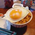 ひっこ's cooksnap of when they made 【王道】納豆目玉焼き丼.