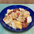 ビートルズ食堂's cooksnap of when they made トマトと豆腐と卵の中華風チーズ炒め.