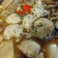 松ぼっくり。's cooksnap of when they made 鍋に鶏つみれ.