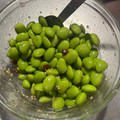 クック7FEMBG☆'s cooksnap of when they made つまみ枝豆✿...むき枝豆の旨塩ナムル.