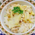 みっちゃん❇️68's cooksnap of when they made 鶏肉と油揚げ入り筍ご飯.