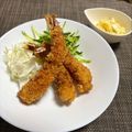 ☆あいちゃん's cooksnap of when they made 海老の下処理にご注目！！　海老フライ.