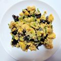 pucyipan's cooksnap of when they made 旨くてびっくり！長ネギと木耳のたまご炒め.