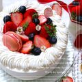 ♪しんちんぐ～♪'s cooksnap of when they made ♡苺ティラミスと苺のムースケーキ♡.