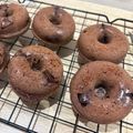 ♡ゆずぽんず♡'s cooksnap of when they made Xmasバレンタイン★チョコ焼きドーナツ.