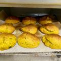 huu_ka's cooksnap of when they made 材料4つ☆カボチャのスコーン.