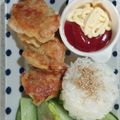 kazumiharu's cooksnap of when they made 鶏胸肉1枚で30個☆チーズチキンナゲット.