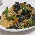 きらり流れ星's cooksnap of when they made 焼きそばに切り干し大根！.
