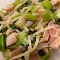clover55's cooksnap of when they made 小松菜ともやしの絶品中華炒め.