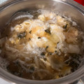なおっちぃ's cooksnap of when they made [簡単時短]卵とワカメと玉ネギのすまし汁.