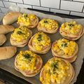そうた⭐︎えな's cooksnap of when they made 【初級】HBで作る♪ベーコンロールパン.