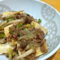 ちーまぐ's cooksnap of when they made 簡単☆豚ひき肉で肉豆腐・すき焼き風♪.