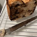 うにょ４４１７'s cooksnap of when they made HB☆チョコチップ食パン♪早焼き☺.