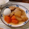harucoo7's cooksnap of when they made 圧力鍋で簡単！鶏モモ肉と大根と人参の煮物.