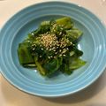 みーちゃん433's cooksnap of when they made レタスの外葉のおひたし.