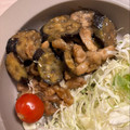 いちごマン's cooksnap of when they made 我が家の定番★鶏肉&なすの甘辛炒め.