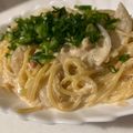きちばった's cooksnap of when they made ワンパン☆かねふく明太子のクリームパスタ.