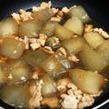 seacomet's cooksnap of when they made 冬瓜鶏そぼろ煮.