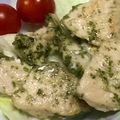 ☆ごはんできた☆'s cooksnap of when they made 鶏むねの磯辺焼き.