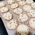 akichikuma's cooksnap of when they made 簡単☆卵不使用☆チョコチップクッキー.