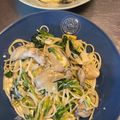 ピーナッツ子♪'s cooksnap of when they made ☆牡蛎とほうれん草のクリームソースパスタ.