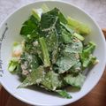 crr611's cooksnap of when they made 小松菜のクリームチーズおかか和え.