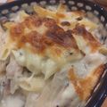 ririco*'s cooksnap of when they made ベーコンとしめじのクリームグラタン.