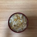 かおり♡♡♡'s cooksnap of when they made モヤシと卵の味噌汁.
