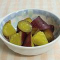 umemodoki's cooksnap of when they made 甘じょっぱ~白だしdeさつまいも煮.