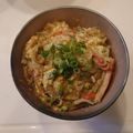 ラフロイグ31年's cooksnap of when they made 節約！ふわふわ卵のもやしあんかけ丼！.