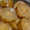 たかたかきよきよ(たかきよ)'s cooksnap of when they made お化けきゅうりの煮物～主人大好物♡.