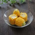 まろんかふぇ's cooksnap of when they made 水コップ一杯3分トウモロコシ完璧なゆで方.