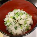 みんきー♡もぐ's cooksnap of when they made 簡単大根葉で菜飯　ご飯.