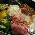 にゃつめ〜's cooksnap of when they made スタミナ満点！ネバネバ丼.