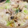 料理男子部🍻's cooksnap of when they made 豚小間肉と白菜としめじの3点鍋味ぽん添え.