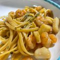 mama510's cooksnap of when they made 楽☆シーフードパスタ～バター醤油～.