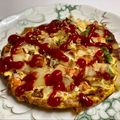 卯月のうさぎ２０１４'s cooksnap of when they made レンジで時短☆具沢山スパニッシュオムレツ.