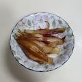 なめこおろし's cooksnap of when they made ミョウガの茎　バター醤油炒め.