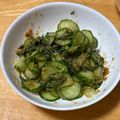 白モンブラン's cooksnap of when they made 大量消費！きゅうりと大葉の胡麻和え.