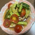 えみらくる's cooksnap of when they made ちくわのトマトときゅうりの中華和え♪.