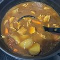 まりも1022's cooksnap of when they made 笑顔になる＾＾我が家のサツマイモカレー.