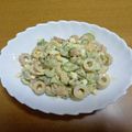 55才のおじさん's cooksnap of when they made きゅうりと竹輪のおかかマヨサラダ.