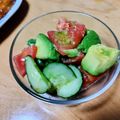 山ばあば's cooksnap of when they made トマトときゅうりとアボカドのサラダ☆.
