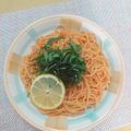 2児ママみきてぃ's cooksnap of when they made かったさんちの絶品！明太子スパゲティ.