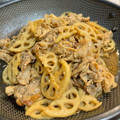 クックQPFOIT☆'s cooksnap of when they made ＊れんこんと豚こまのきんぴら風＊.