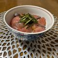 yesmama's cooksnap of when they made 簡単♪　おいし~ぃハマチ漬け丼・東丼.